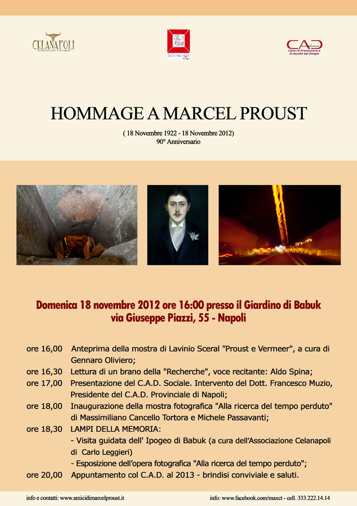 Omaggio a Marcel Proust
